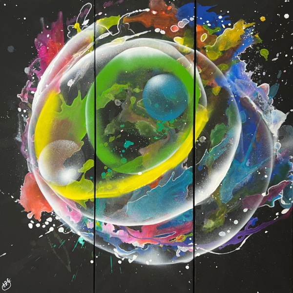 Dream Bubbles/Original painting Sold/Prints available