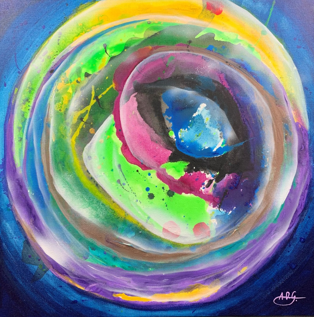 Dragon eyes 1(Original sold/Prints available)